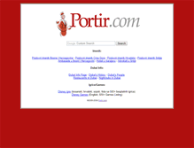 Tablet Screenshot of portir.com